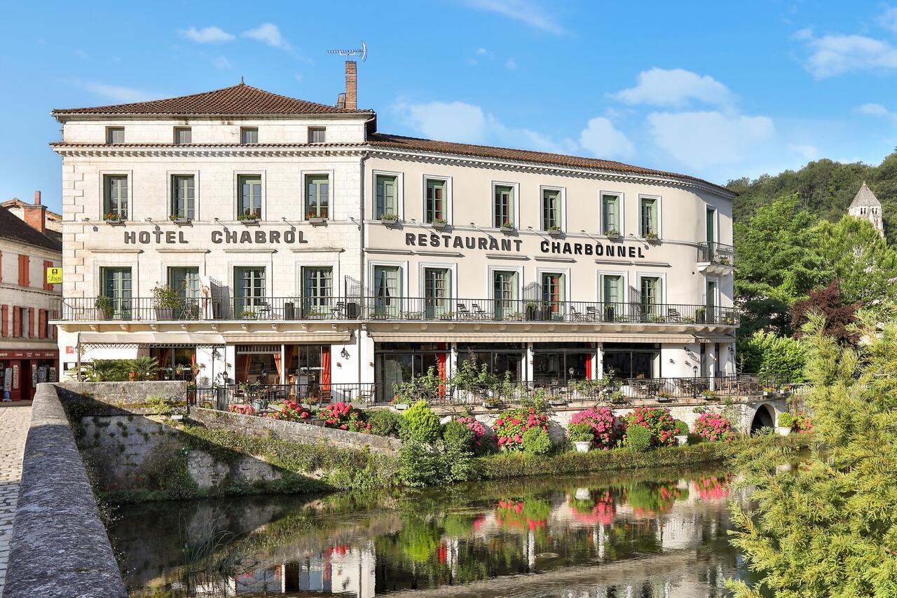 Hotel Restaurant Charbonnel Brantome Exterior photo